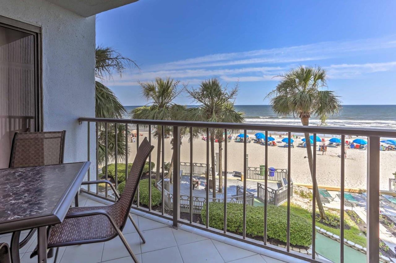 Chic Myrtle Beach Seaside Escape With Pool Access! Ngoại thất bức ảnh