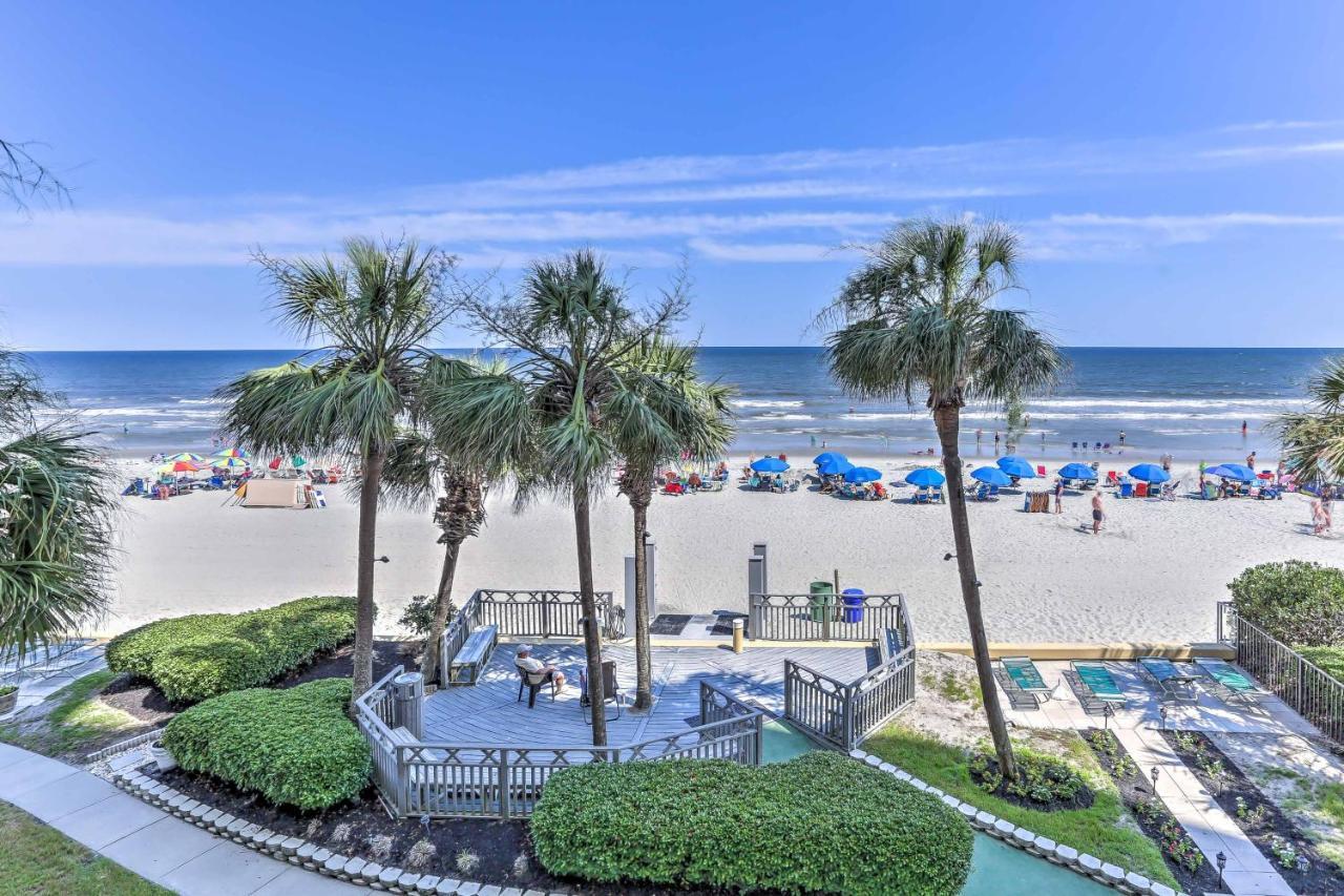 Chic Myrtle Beach Seaside Escape With Pool Access! Ngoại thất bức ảnh