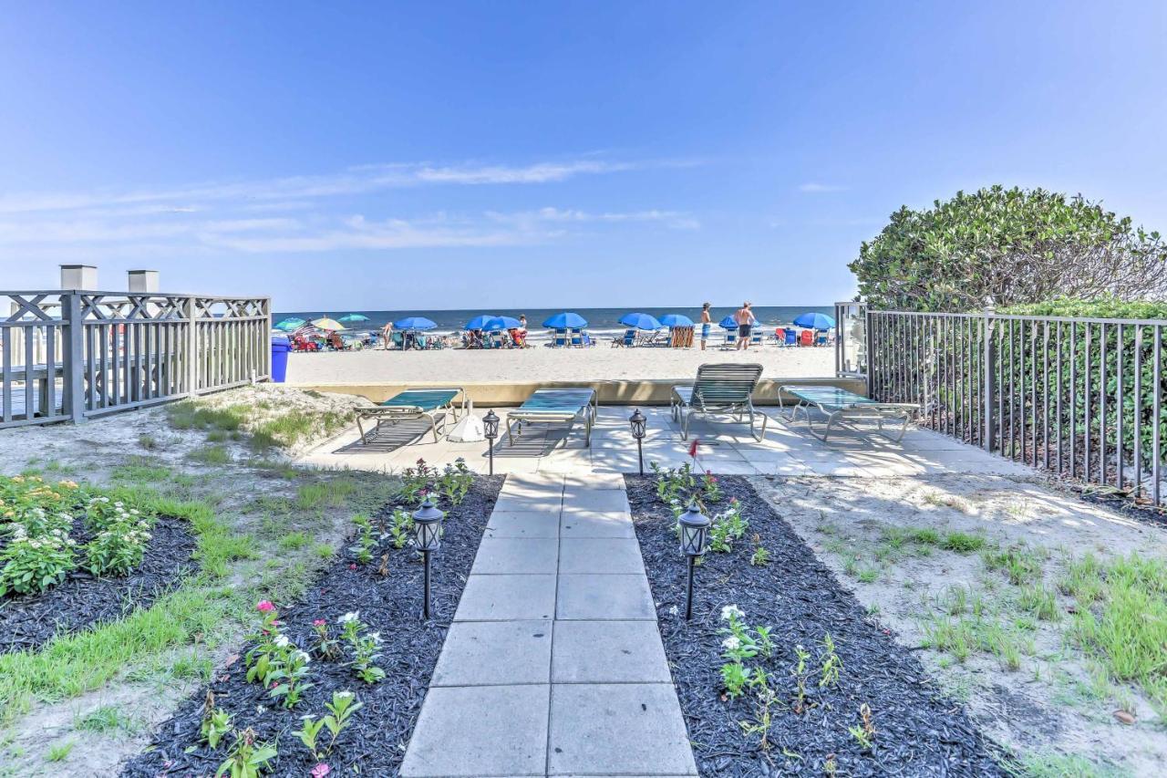 Chic Myrtle Beach Seaside Escape With Pool Access! Ngoại thất bức ảnh
