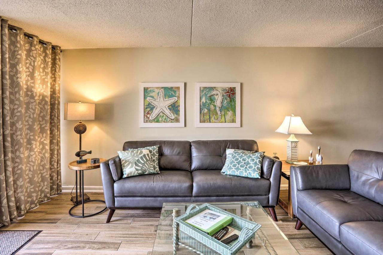 Chic Myrtle Beach Seaside Escape With Pool Access! Ngoại thất bức ảnh